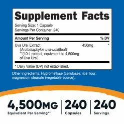 Nutricost Uva Ursi Capsules Best Sellers