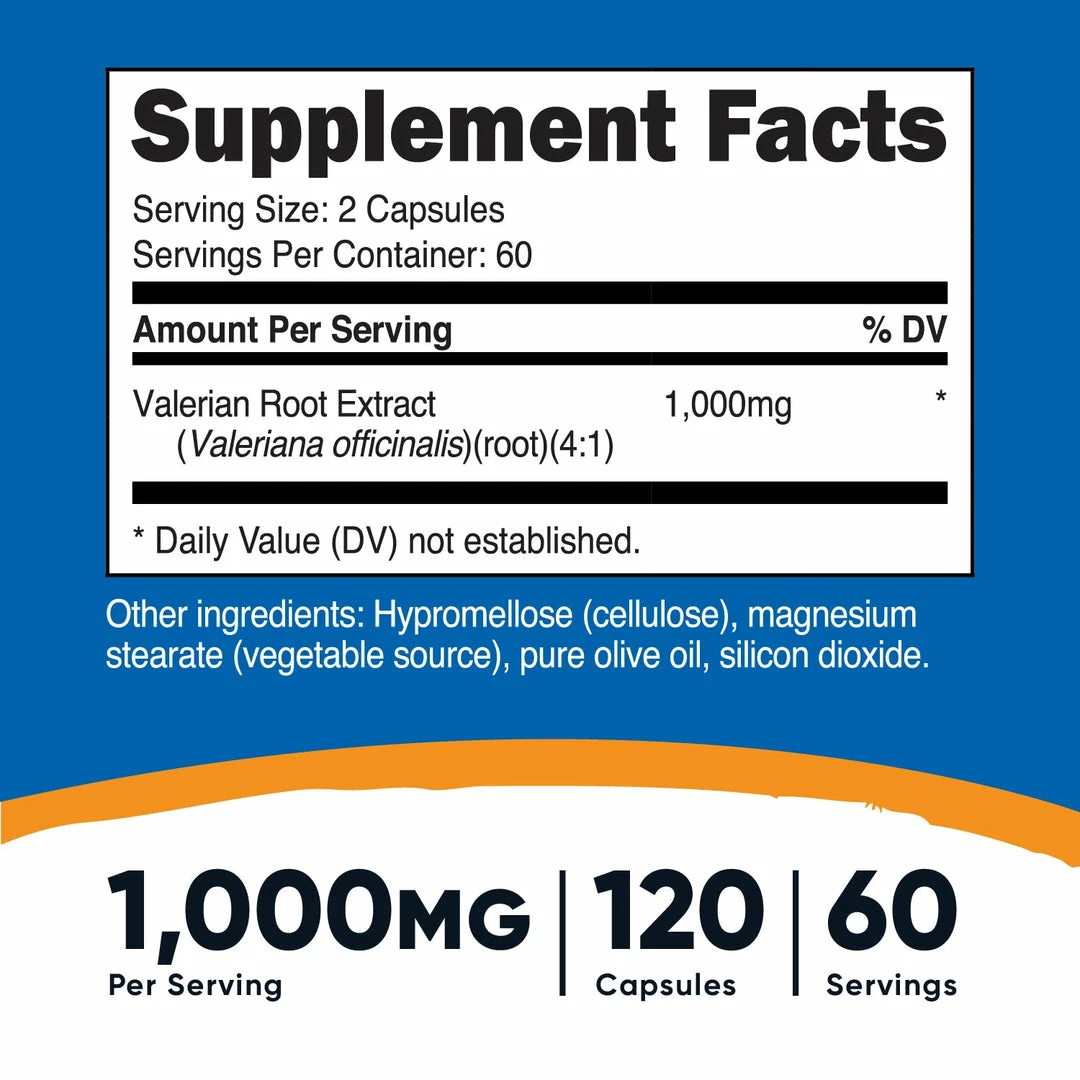 Nutricost Valerian Root Capsules