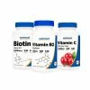Best Sellers Nutricost Vitamin Bundle (Vitamin B2, Vitamin C W/Rose Hips, Biotin)