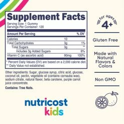 Best Sellers Nutricost Kids Vitamin C Gummies