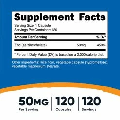 Nutricost Zinc Chelate Capsules